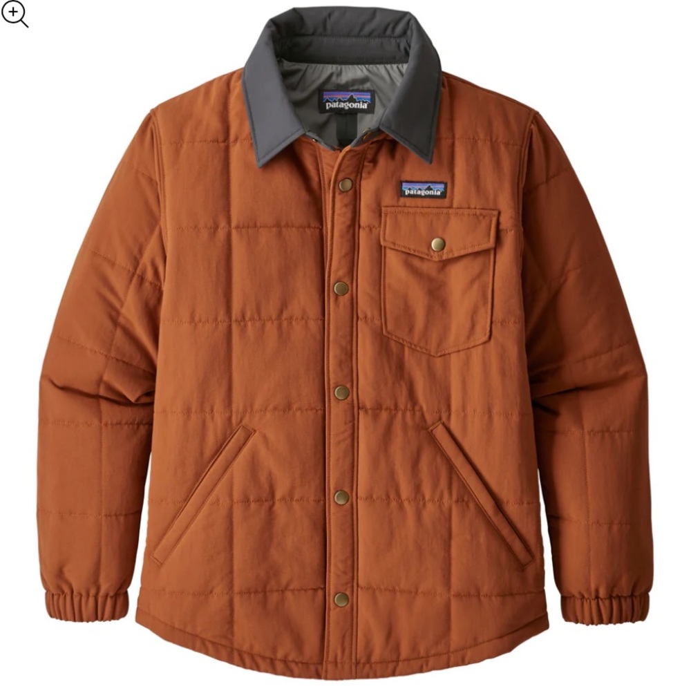 Patagonia Boys Quilted Shacket size L (12)